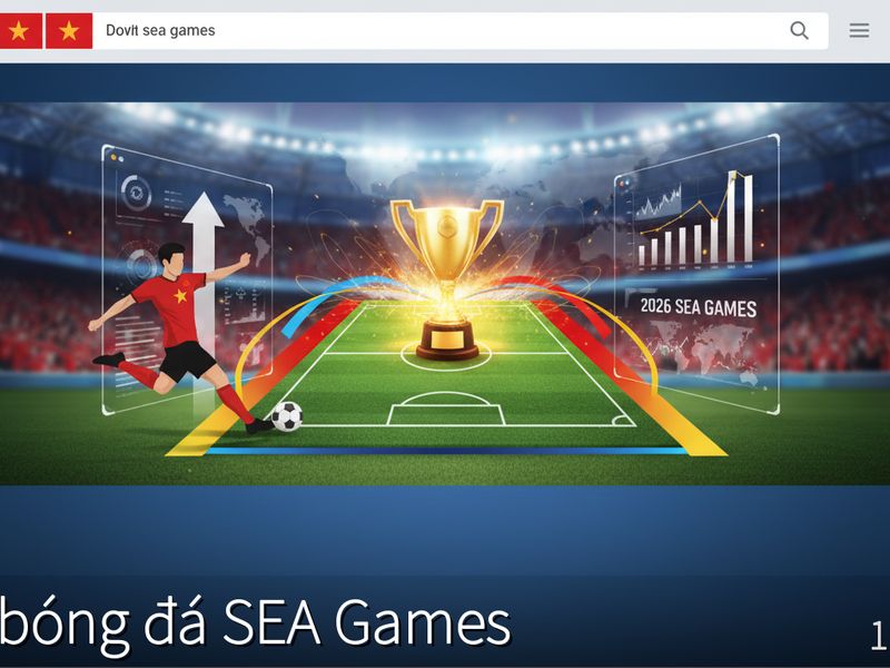 Dự đoán tỷ lệ kèo bóng đá SEA Games 2026: Đâu là cửa sáng cho đội tuyển Việt Nam?